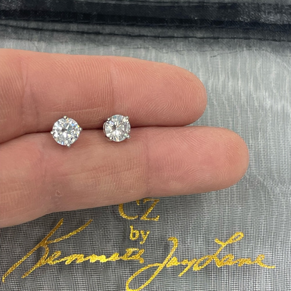 Kenneth Jay Lane Classic Pierced Stud Earrings